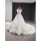 Ruffled Wedding Dresses for Women 2024 Backless A Line Bride Dress Bridal Gowns Vestidos De Noiva