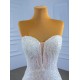 Sequin 2024 Mermaid Wedding Dresses With Detachable Train Sleeveless Sweetheart Neck Bridal Gowns Robe De Mariee