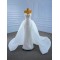 Sequin 2024 Mermaid Wedding Dresses With Detachable Train Sleeveless Sweetheart Neck Bridal Gowns Robe De Mariee