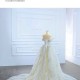 Sequin Mermaid Wedding Dresses Sleeveless Arabic Aso Ebi Bridal Gowns Customize Two In One