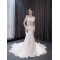 Sequin Mermaid Wedding Dresses Sweetheart Off Shoulder Sweep Train Bridal Gown Plus Size