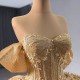 Shiny Gold Sweetheart Quinceanera Dresses Ball Gown Appliques Lace Sequin Sweet 16 Birthday Princess Vestidos De 15 Anos