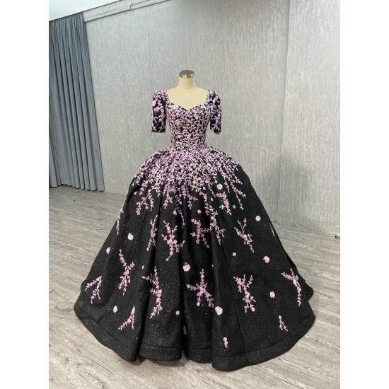 Short Sleeve Multi Prom Dress Sweetheart Neck Evening Dress 2024 Custom Made Girl Women Gowns