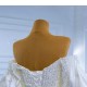 Short Sleeve Wedding Dresses Sweetheart Neck Bridal Gowns Sexy Strapless Backless Lace Up Vestido De Noival