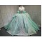 Sleeveless Aqua Quince Dress Shiny Crystal Vestidos De 15 Anos Princess Sweet 15 16 Years Old Birthday Party Gown