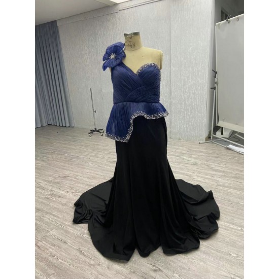 Sleeveless Mermaid Evening Dresses Custom Made Prom Gown Formal Party Vestido De Gala