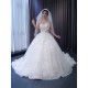 Sleeveless Ball Gown Wedding Dress Sexy Strapless Sequin Sexy Open Back Bridal Growns 2024