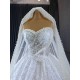 Sleeveless Ball Gown Wedding Dress Sexy Strapless Sequin Sexy Open Back Bridal Growns 2024