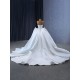 Sleeveless Ball Gown Wedding Dress Simple Strapless Bridal Gown Backless Gown Vestido 2024