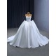 Sleeveless Ball Gown Wedding Dress Simple Strapless Bridal Gown Backless Gown Vestido 2024