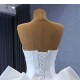 Sleeveless Ball Gown Wedding Dress Simple Strapless Bridal Gown Backless Gown Vestido 2024