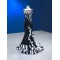 Sleeveless Black Mermaid Prom Dresses for Women Vestidos De Graduacion 2024 Side Split Formal Evening Party Gowns