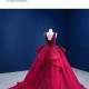 Sleeveless Burgundy Sweet 15 16 Dress V Neck Ball Gown Sweep Train Customizable Quinceanera Dresses 2024