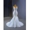 Sleeveless Mermaid Wedding Dress White Sweetheart Bridal Gown Engagement Banquet Gowns