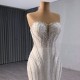 Sleeveless Mermaid Wedding Dresses Beading Bridal Gowns Elegant Vintage Vestidos De Novia