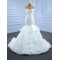 Sleeveless Mermaid Wedding Dresses Ruffled African Bridal Gown White Vestido De Novia