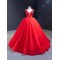 Sleeveless Red Evening Dresses Beaded Formal Party Prom Gowns Women 2024 Robe De Soiree