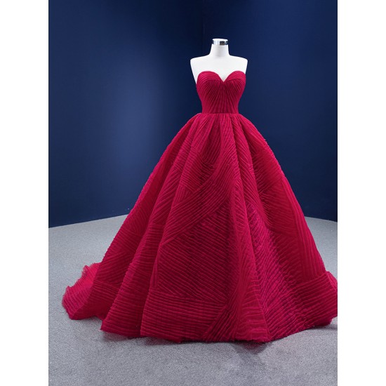 Sleeveless Red Quinceanera Dress Cocktail Dresses Sweetheart Neck Vestidos De Baile Party Dress