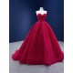 Sleeveless Red Quinceanera Dress Cocktail Dresses Sweetheart Neck Vestidos De Baile Party Dress