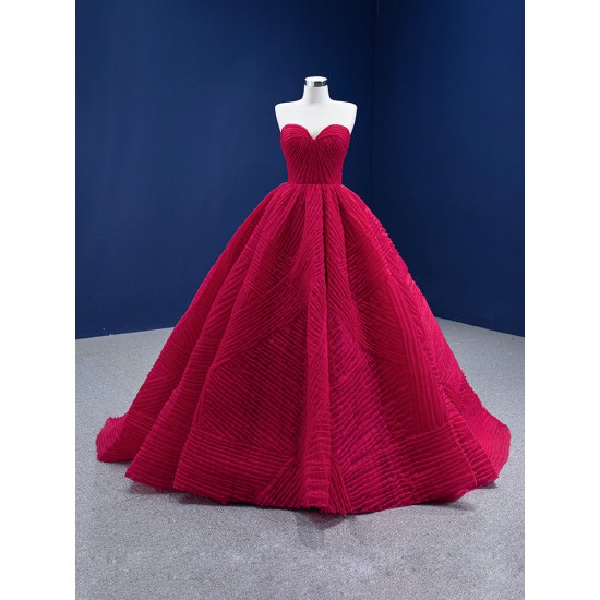 Sleeveless Red Quinceanera Dress Cocktail Dresses Sweetheart Neck Vestidos De Baile Party Dress