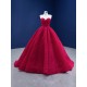 Sleeveless Red Quinceanera Dress Cocktail Dresses Sweetheart Neck Vestidos De Baile Party Dress