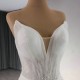 Sleeveless Ruffled Wedding Dresses V Neck 2024 Chiffon Bride Gowns Engagement Banquet Gowns