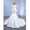 Sleeveless Satin Wedding Dresses Strapless Bridal Gowns Customize Robes De Mariee