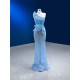 Sleeveless Sky Blue Prom Dresses For Women 2024 Sequin Mermaid Formal Evening Party Gowns Robe De Soiree