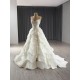 Sleeveless Tiered Wedding Dress Elegant V Neck Bridal Gowns 2024 Women Vestidos De Novia