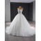 Sleeveless Wedding Dress 2024 Elegant Bridal Gowns Scoop Neck Sequin Princess Bride Gown Vestido De Noiva