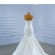 Sleeveless Wedding Dress Beading Mermaid Bridal Gown Floor length Bride Dresses Vestidos De Novia