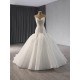 Sleeveless Wedding Dress Sweetheart Neck Backless Formal Beading Bridal Growns vestido de noiva 2024