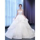 Sleeveless Wedding Dress Vintage Ball Gown Bridal Gown Floor length Bride Dresses Vestidos De Novia