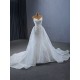 Sleeveless Wedding Dresses Mermaid Bridal Gown V Neck Wedding Gowns Vestido De Novia