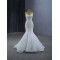 Sleeveless Wedding Dresses Mermaid Bridal Gown V Neck Wedding Gowns Vestido De Novia