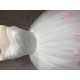 Sleeveless White Quinceanera Dresses for 3D Flowers Appliques Ball Gown Sweet 15 Prom Party Dresses