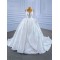 Sleeveless White Wedding Dress Scoop Neck Backless Bridal Dress Robe De Mariee 2024