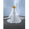 Sleeveless White Wedding Dresses Mermaid Bride Gown Strapless Sequin Princess Bride Gown Vestido De Noiva