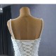 Spaghetti Strap Mermaid Wedding Dresses Sweetheart Beading Sequined Pearl Lace Up Bride Gown Dress