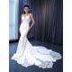 Spaghetti Strap Wedding Dress Mermaid Floor Length Court Train Bridal Gowns 2024 Plus Size Bride Vesitdos De Novia