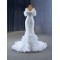 Spaghetti Strap Wedding Dresses Puff Sleeve Ruffled Bridal Gowns Beading Vestido de Novia 2024