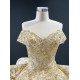 Sparkly Champagne Quinceanera Ballgown Appliqued Sweetheart Vestidos De 15 Anos Sequined Cocktail Dresses