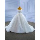 Square Collar Wedding Dress Ball Gown Bride Robe Floor length Bride Dresses Sleeveless Vestidos De Novia