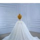 Square Collar Wedding Dress Sleeveless Women Vestidos De Novia Beading Black Girl Women Dress