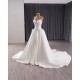 Strapless Wedding Dress Sweetheart Neck Satin Bridal Gowns 2025 Hot Sale Vestidos De Novia