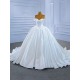 Strapless Wedding Dress Sleeveless Bridal Dresses Princess Bride Gown Vestido De Noiva