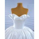 Strapless Wedding Dress Sleeveless Bridal Dresses Princess Bride Gown Vestido De Noiva