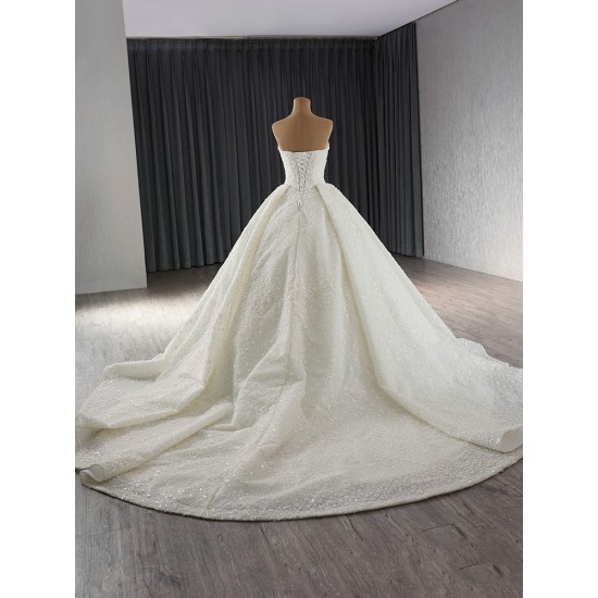 Strapless Wedding Dresses For Pregnant Women Sleeveless A line Bridal Gowns with Robe De Mariee