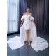 Sweetheart Neck White Mermaid Prom Dresses For Women 2024 Robe De Soiree African Formal Evening Party Gowns