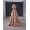 Sweetheart Rose Gold Prom Dresses Spaghetti Strap Women Formal Gowns Evening Party Dress Customized